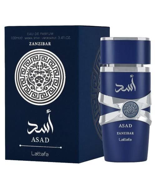Asad Zanzibar by Lattafa for Men  Spray
