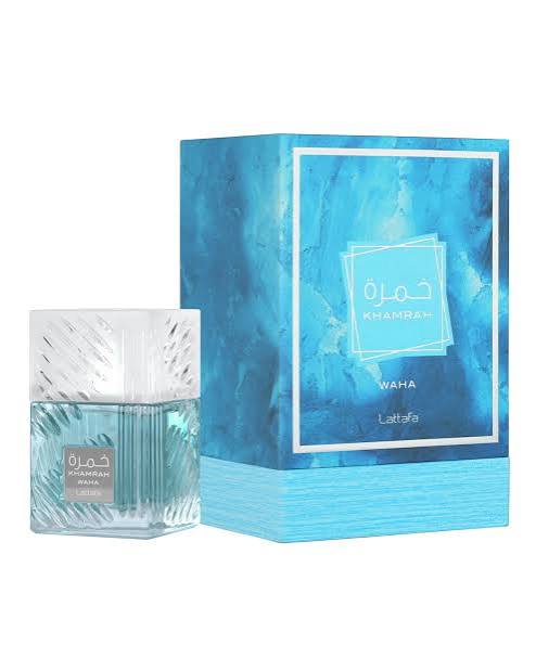 Lattafa Khamrah Waha Unisex  - Fresh Yuzu Cucumber Sea Salt Accord