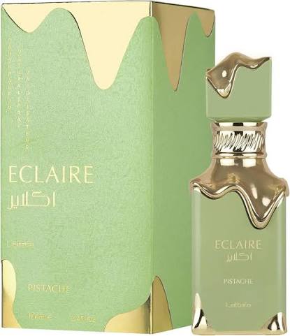Lattafa Eclaire Pistache  Spray - Pistachio Cream Vanilla Milk Musk