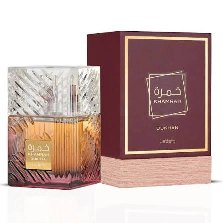 Khamrah Dukhanb Perfume By Lattafa Unisex Perfume - Smoky Spicy Pimento