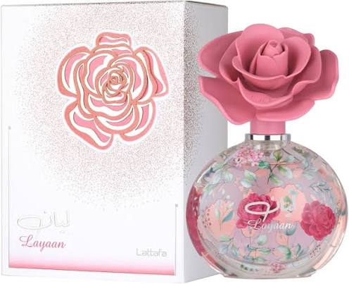 Lattafa Layaan  for Women – Fruity, Floral, Woody, Musky