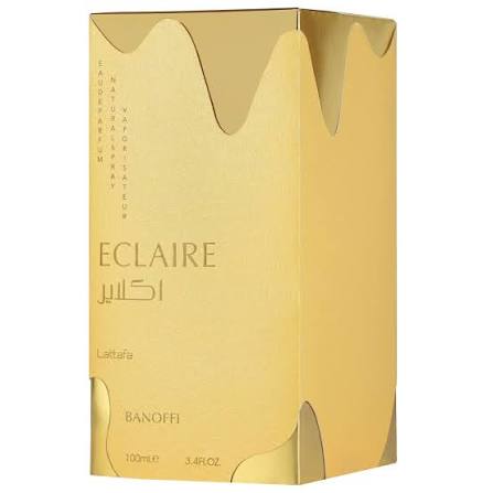 Lattafa Eclaire Banoffi  Spray- Unisex Creamy Banana Gourmand Scent