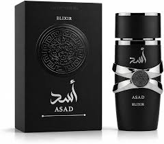 Lattafa Asad Elixir   Long-Lasting Amber,  Powerful Masculine Arabic Perfume
