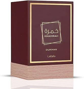 Khamrah Dukhanb Perfume By Lattafa Unisex Perfume - Smoky Spicy Pimento