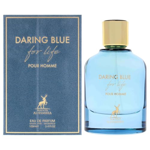 Daring Blue For Life | Eau De Parfum 100ml | By Maison Alhambra