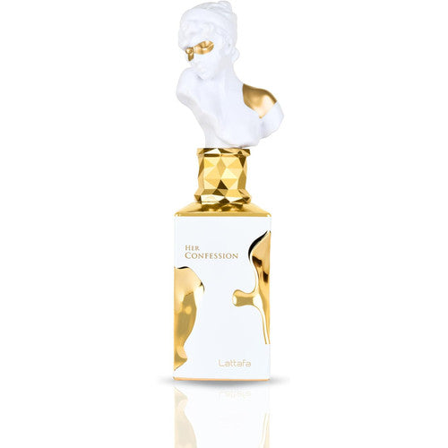 Lattafa Her Confession for Women Eau de Parfum Spray, 3.4 Ounce / 100ml